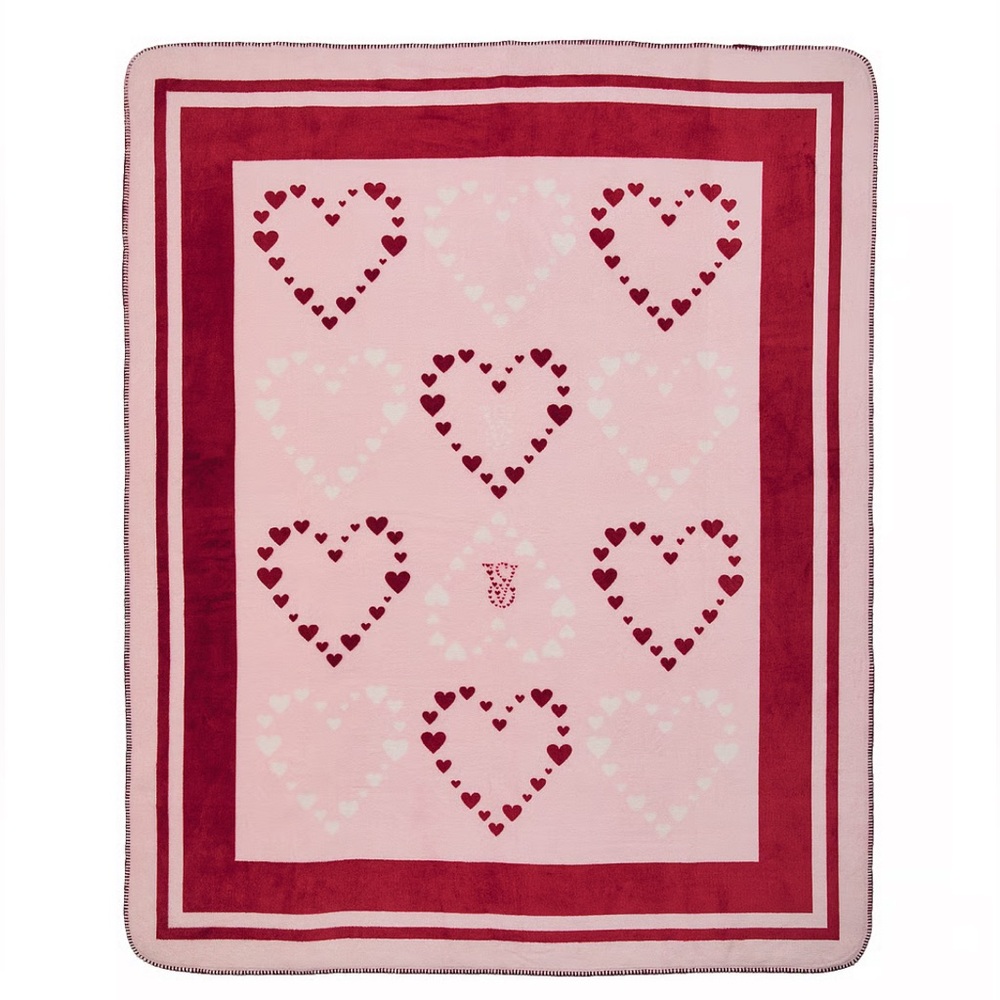 Victorias Secret limited edition Valentine's Day throw blanket